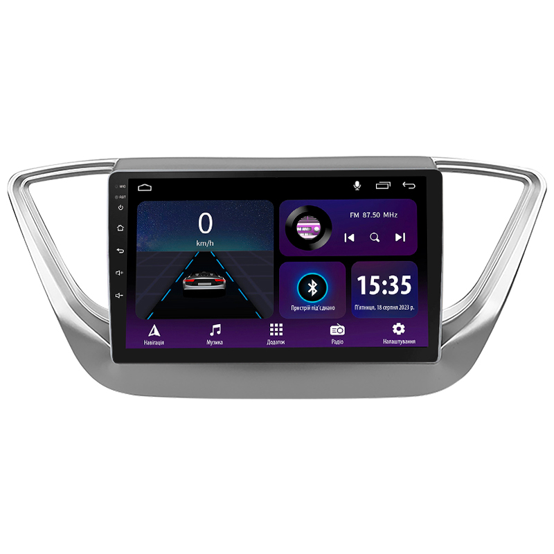 Android head unit SIGMA E9232 ANDROID 10 2+32 Gb Hyundai Solaris 2 2017-2020 (A) 9"