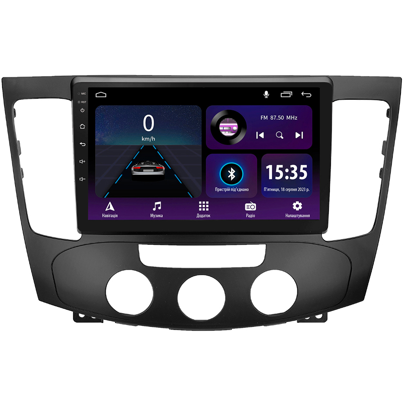 Android head unit SIGMA E9232 ANDROID 10 2+32 Gb Hyundai Sonata NF 2008-2010 (F1) 9"