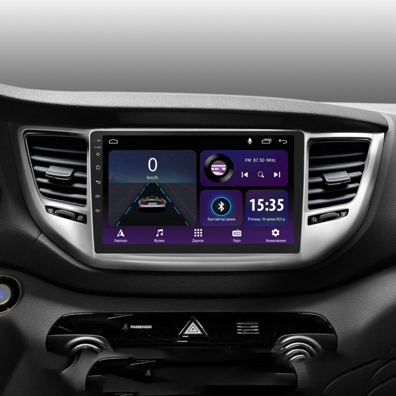 Android head unit SIGMA E9232 ANDROID 10 2+32 Gb Hyundai Tucson 3 2015-2018 (B) 9"