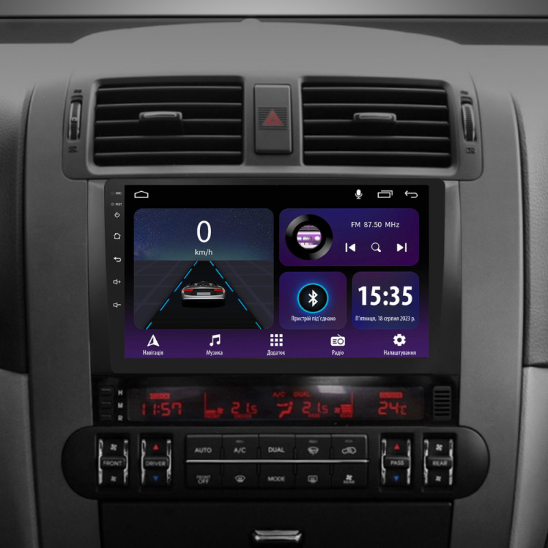 Android head unit SIGMA E9232 ANDROID 10 2+32 Gb Kia Mohave 2008-2016 Borrego 2008-2011 9"