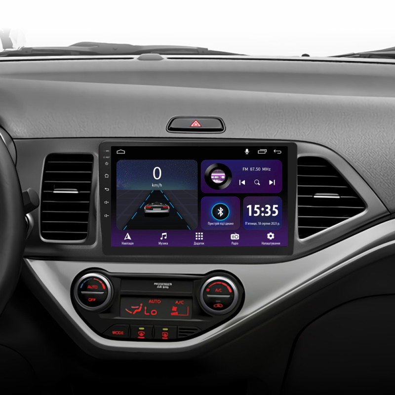 Android head unit SIGMA E9232 ANDROID 10 2+32 Gb Kia Morning 2011-2017 9"