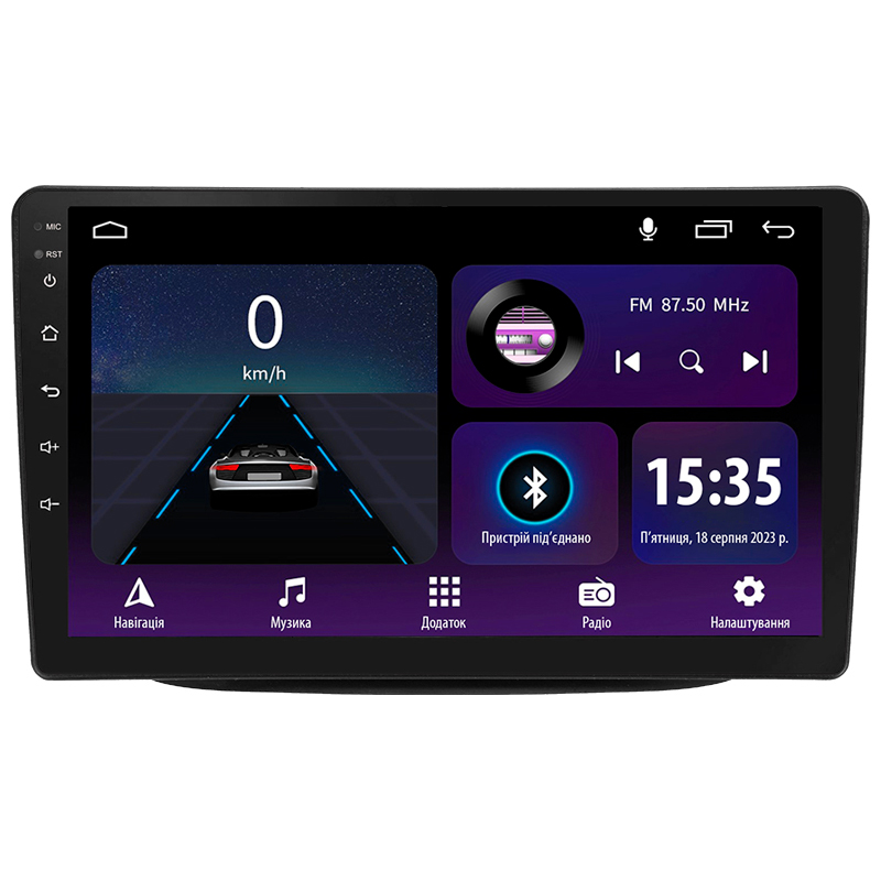 Android head unit SIGMA E9232 ANDROID 10 2+32 Gb Kia Sorento 2 II XM 2012 - 2021 (F1) 9"