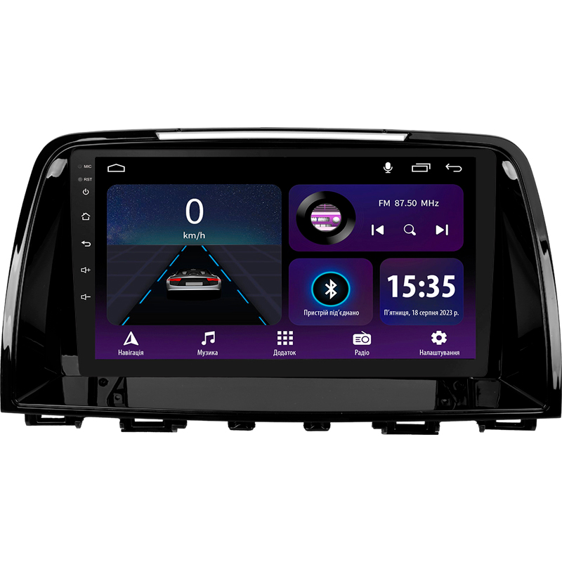 Android head unit SIGMA E9232 ANDROID 10 2+32 Gb Mazda 6 Atenza 3 GJ 2012-2015 (A) 9"