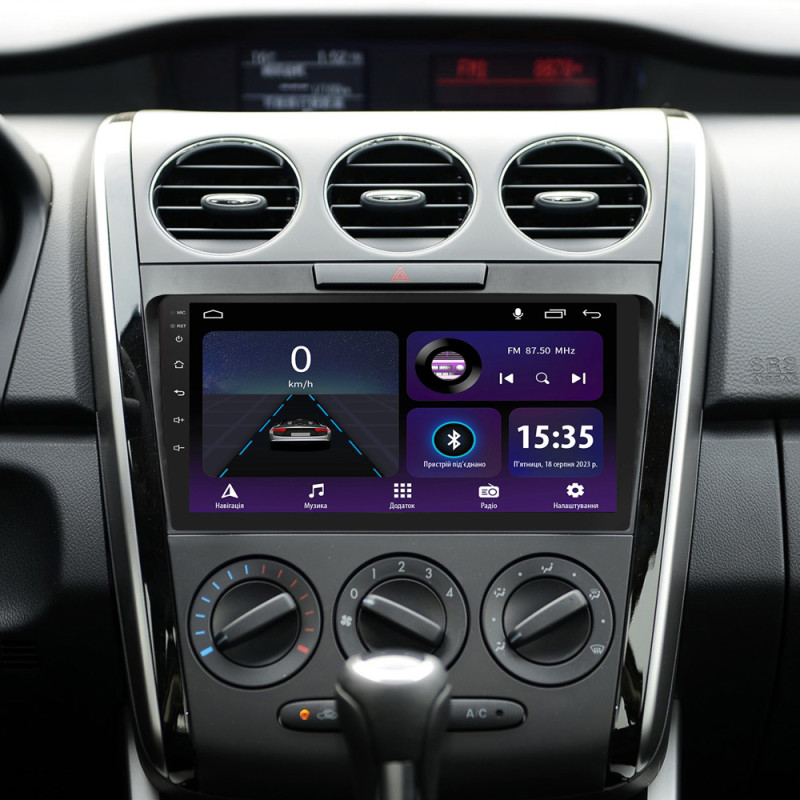 Android head unit SIGMA E9232 ANDROID 10 2+32 Gb Mazda CX7 CX-7 CX 7 ER 2009-2012 9" (L1)
