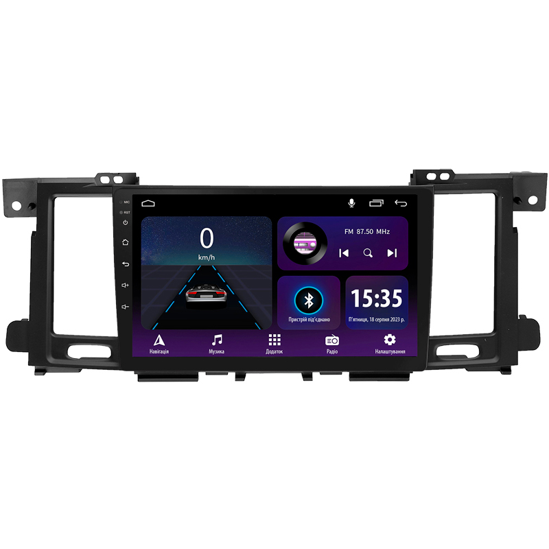 Android head unit SIGMA E9232 ANDROID 10 2+32 Gb Nissan Patrol 6 VI Y62 2010-2020 (F1) 9" (L1)