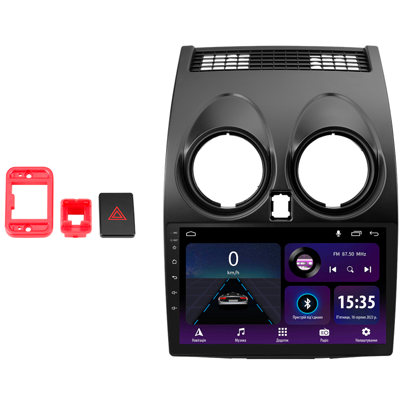 Android head unit SIGMA E9232 ANDROID 10 2+32 Gb Nissan Qashqai 1 J10 2006-2013 (F2) 9"