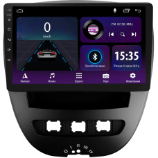 Android head unit SIGMA E10232 ANDROID 10 2+32 Gb Peugeot 107 Toyota Aygo 2005-2014 10"