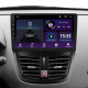 Android head unit SIGMA E9232 ANDROID 10 2+32 Gb Peugeot 207 2006-2015 9"