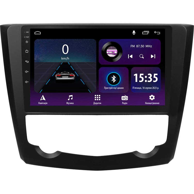 Android head unit SIGMA E9232 ANDROID 10 2+32 Gb Renault Kadjar 2015-2017 9"