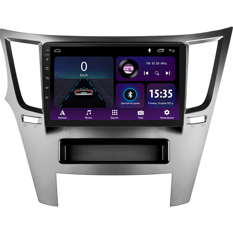 Android head unit SIGMA E9232 ANDROID 10 2+32 Gb Subaru Outback 4 Legacy 5 2009-2014 9"
