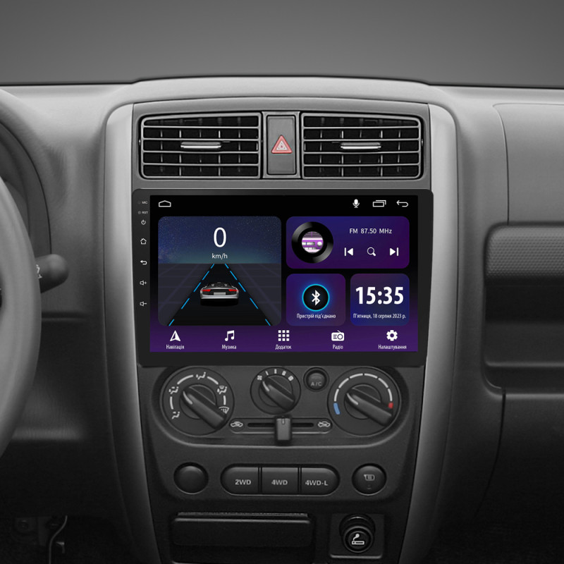 Android head unit SIGMA E9232 ANDROID 10 2+32 Gb Suzuki Jimny 3 2005-2019 9"
