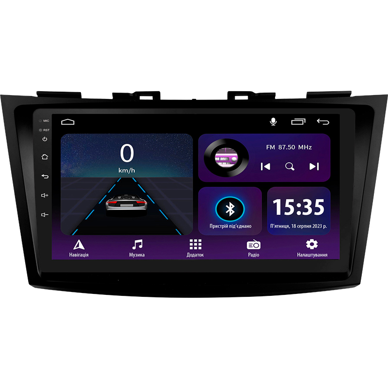 Android head unit SIGMA E9232 ANDROID 10 2+32 Gb Suzuki Swift 4 2011-2017 9"