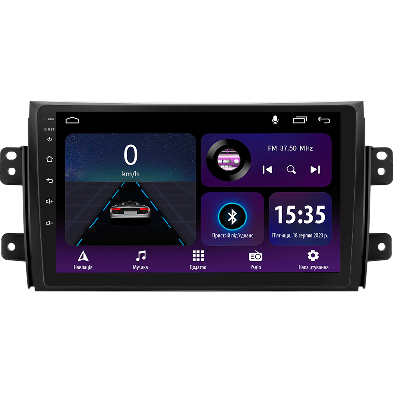Android head unit SIGMA E9232 ANDROID 10 2+32 Gb Suzuki SX4 1 2006-2014 9"