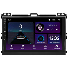 Android head unit SIGMA E9232 ANDROID 10 2+32 Gb Toyota Land Cruiser Prado 120 3 III For Lexus GX470 GX 470 J120 2002-2009 (F1) (B) 9"
