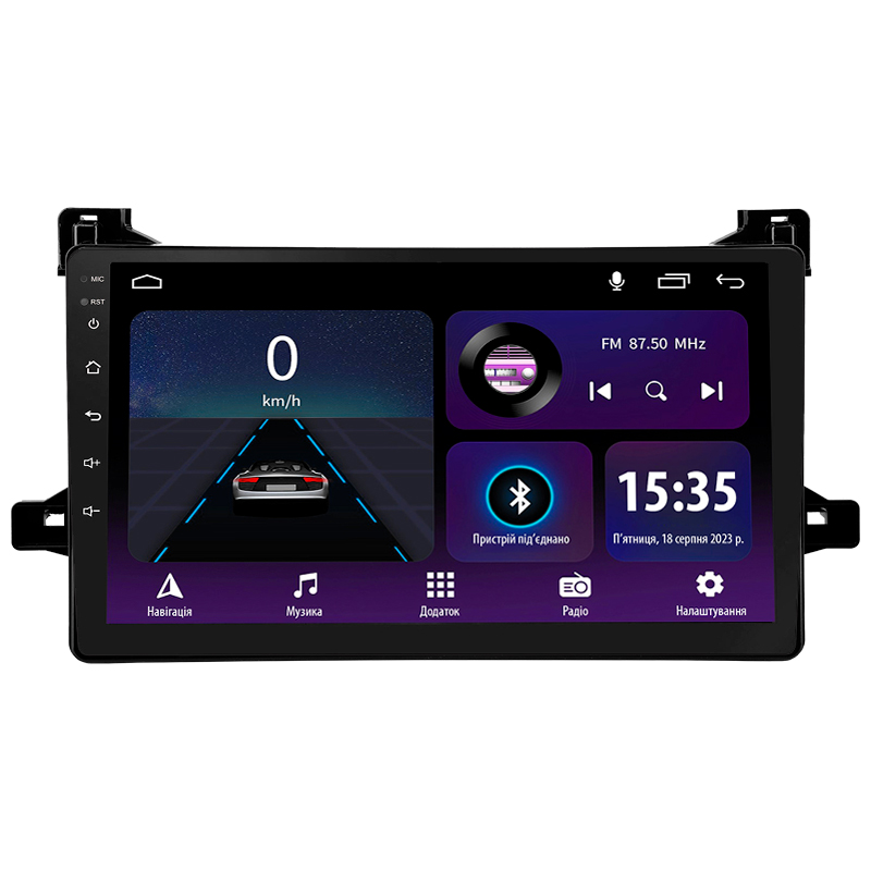 Magnetófono de a bordo SIGMA E9232 ANDROID 10 2+32 GB para Toyota Prius XW50 (2015-2020) 9