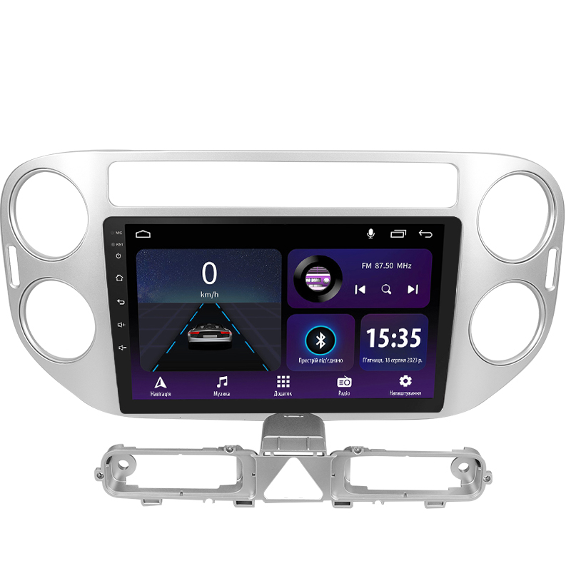 Android head unit SIGMA E9232 ANDROID 10 2+32 Gb Volkswagen Tiguan 1 NF 2006-2017 (F2) 9"