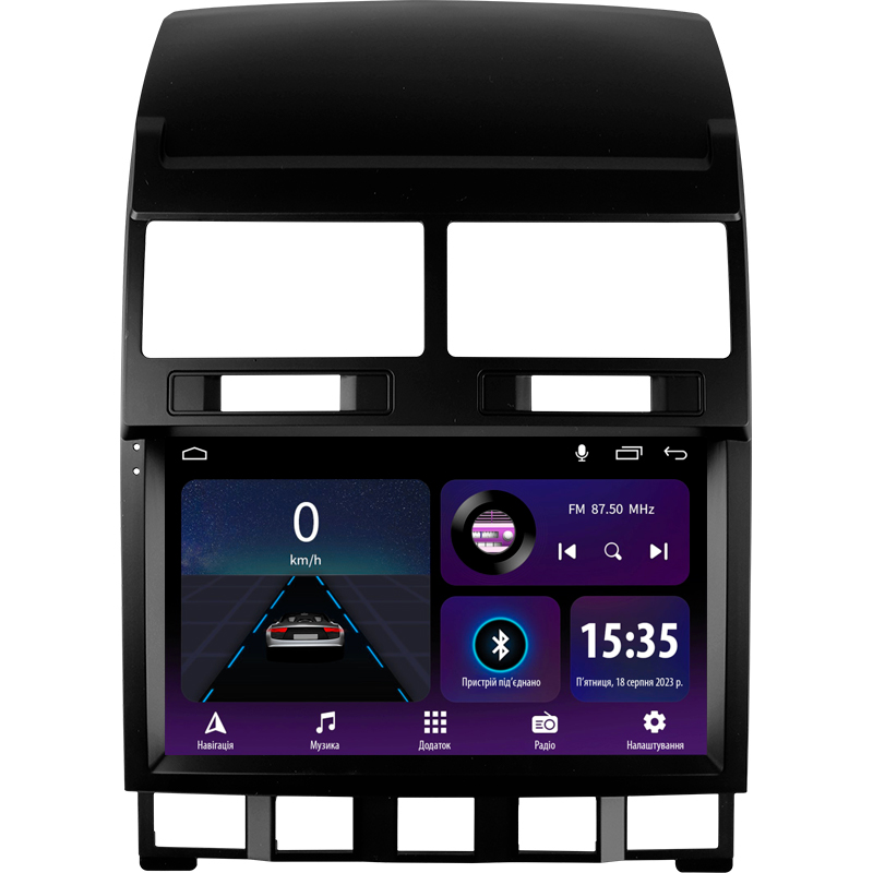 Android head unit SIGMA E9232 ANDROID 10 2+32 Gb Volkswagen Touareg GP 2002-2010 (F1) 9"