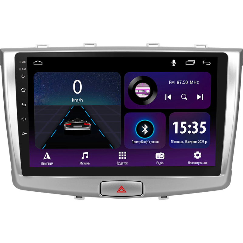 Android head unit SIGMA E10232 ANDROID 10 2+32 Gb GREAT WALL Hover Haval H6 2016-2018 10"