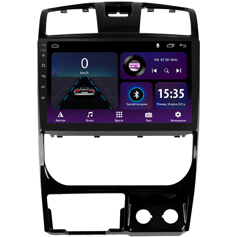 Android head unit SIGMA E10232 ANDROID 10 2+32 Gb Great Wall Wingle 5 2011-2015 10"