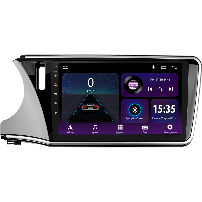 Android head unit SIGMA E10232 ANDROID 10 2+32 Gb Honda City 2014-2017 (B) 10"