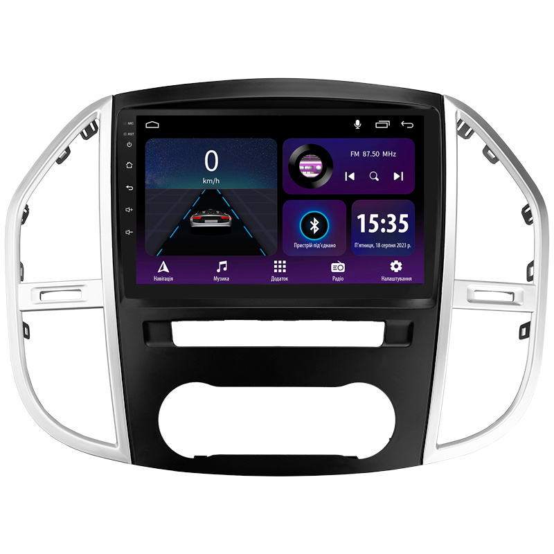 Android head unit SIGMA E10232 ANDROID 10 2+32 Gb Mercedes-Benz Vito 3 W447 2014-2020 10" (L1)