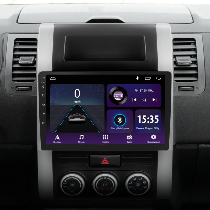 Android head unit SIGMA E10232 ANDROID 10 2+32 Gb Nissan X-Trail X Trail 2 T31 2007-2015 10"