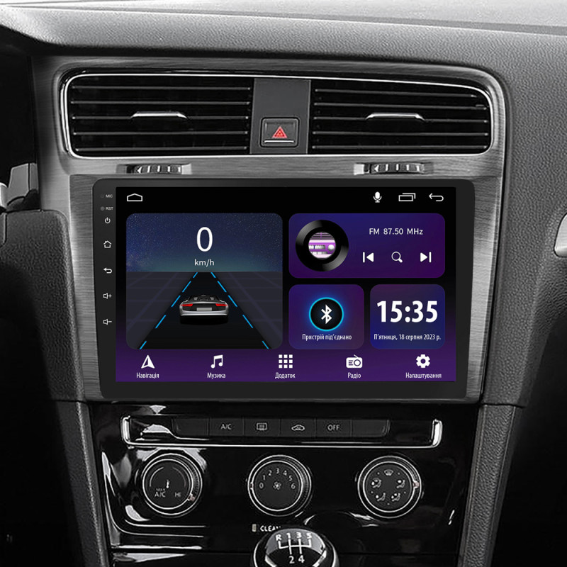 Android head unit SIGMA E10232 ANDROID 10 2+32 Gb Volkswagen Golf 7 (F2) 2012-2020 10"