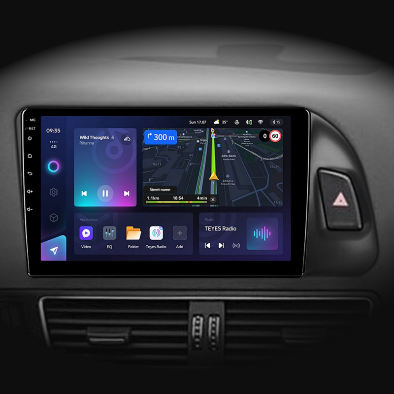 Android head unit Teyes CC3L 4+32 Gb Audi Q5 8R 2008-2017 (B) 9" (L2)