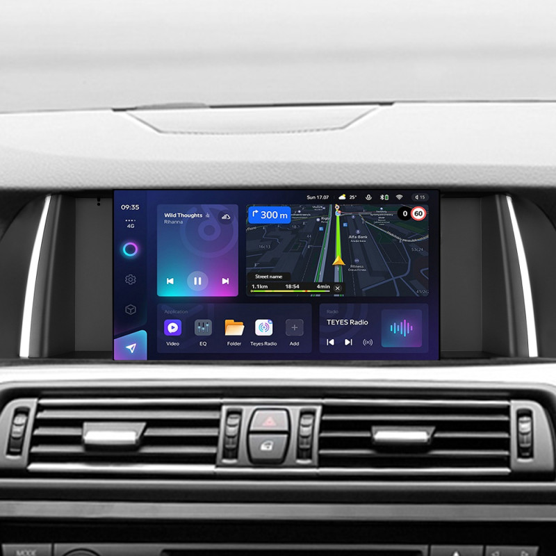 Android head unit Teyes CC3L 4+32 Gb BMW 5 Series F10 F11 NBT 2013-2017 9" (L3)