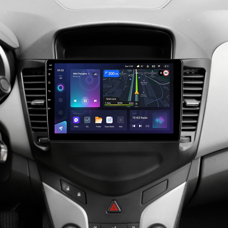 Android head unit Teyes CC3L 4+32 Gb Chevrolet Cruze J300 2008-2014 9"