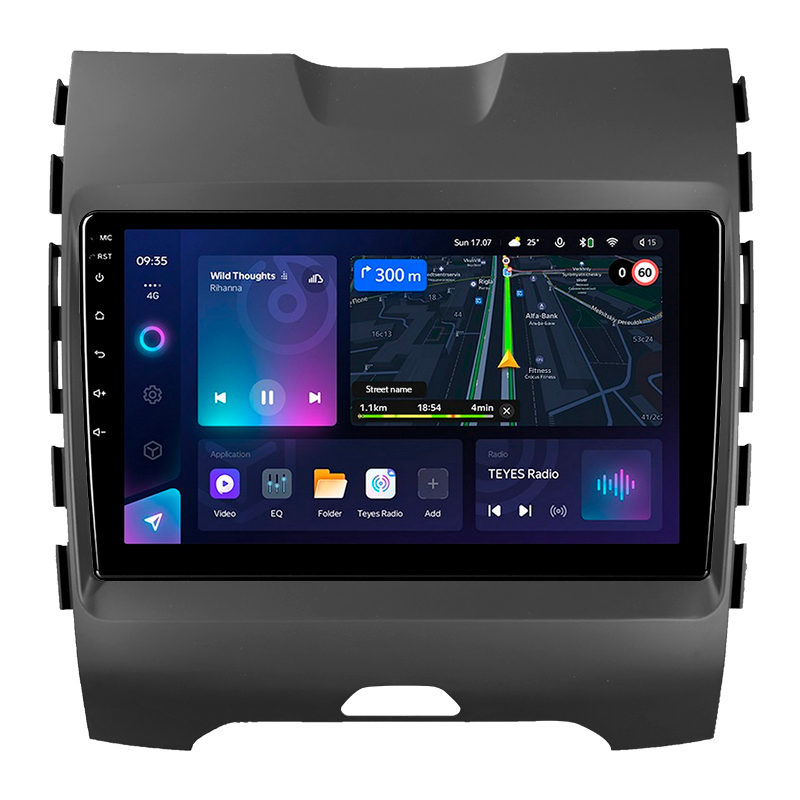 Android head unit Teyes CC3L 4+32 Gb Ford Edge 2 2015-2018 (F1) 9" (L2)