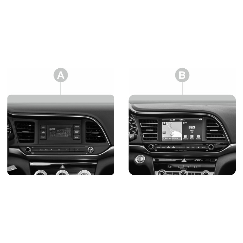 Android head unit Teyes CC3L 4+32 Gb Hyundai Elantra 6 2018-2020 (B) 9"