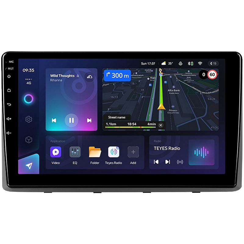 Android head unit Teyes CC3L 4+32 Gb Kia Carnival 3 YP (F1) 2014-2021 (A) 9"