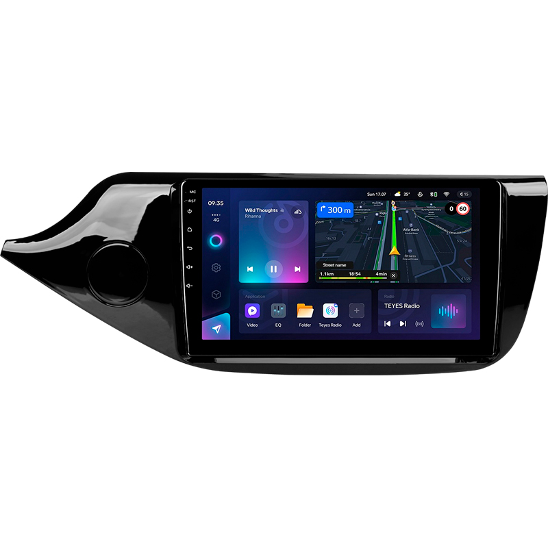 Android head unit Teyes CC3L 4+32 Gb Kia CEED Cee'd 2 JD 2012-2018 9"