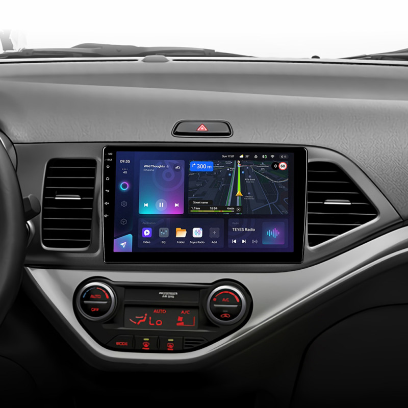 Android head unit Teyes CC3L 4+32 Gb Kia Morning 2011-2017 9"