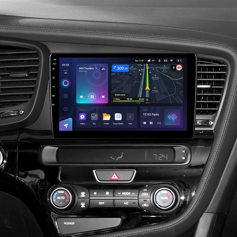 Android head unit Teyes CC3L 4+32 Gb Kia Optima 3 K5 TF 2010-2015 (F1) 9"