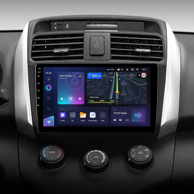 Android head unit Teyes CC3L 4+32 Gb Lifan X60 2012-2018 9"