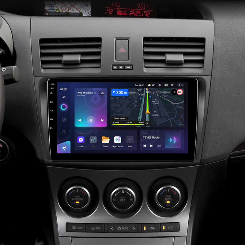 Android head unit Teyes CC3L 4+32 Gb Mazda 3 2 2009-2013 9"