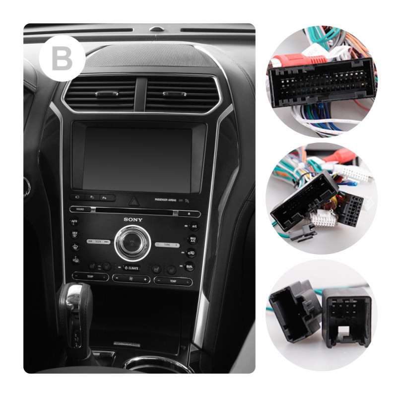 Android head unit Teyes CC3L 4+32 Gb Ford Explorer 5 2011 - 2019 (B) 10" (L3)