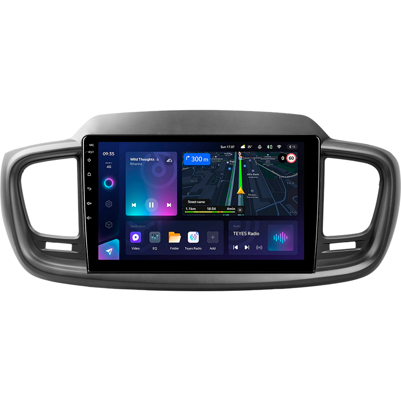 Android head unit Teyes CC3L 4+32 Gb Kia Sorento 3 2014-2017 (A) 10"