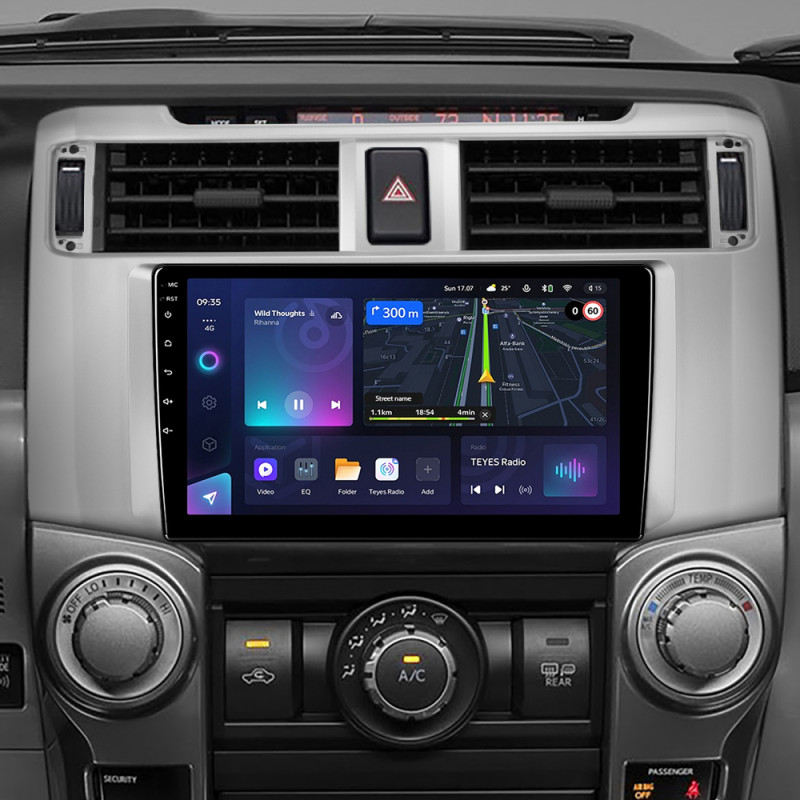 Android head unit Teyes CC3L 4+32 Gb Toyota 4Runner 5 N280 2009 - 2020 9"
