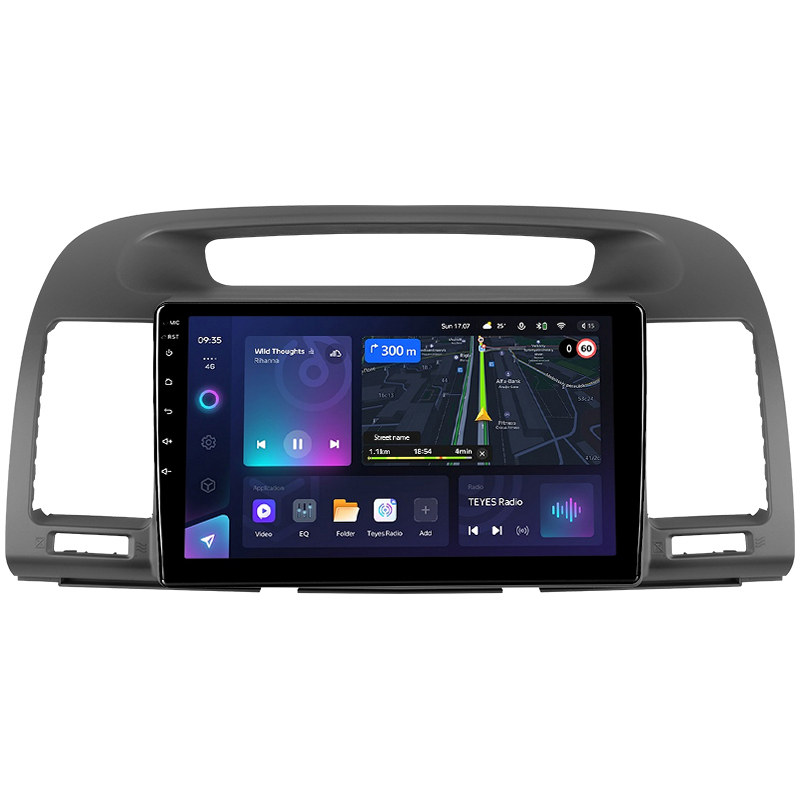 Android head unit Teyes CC3L 4+32 Gb Toyota Camry 5 XV 30 2001-2006-A 9"