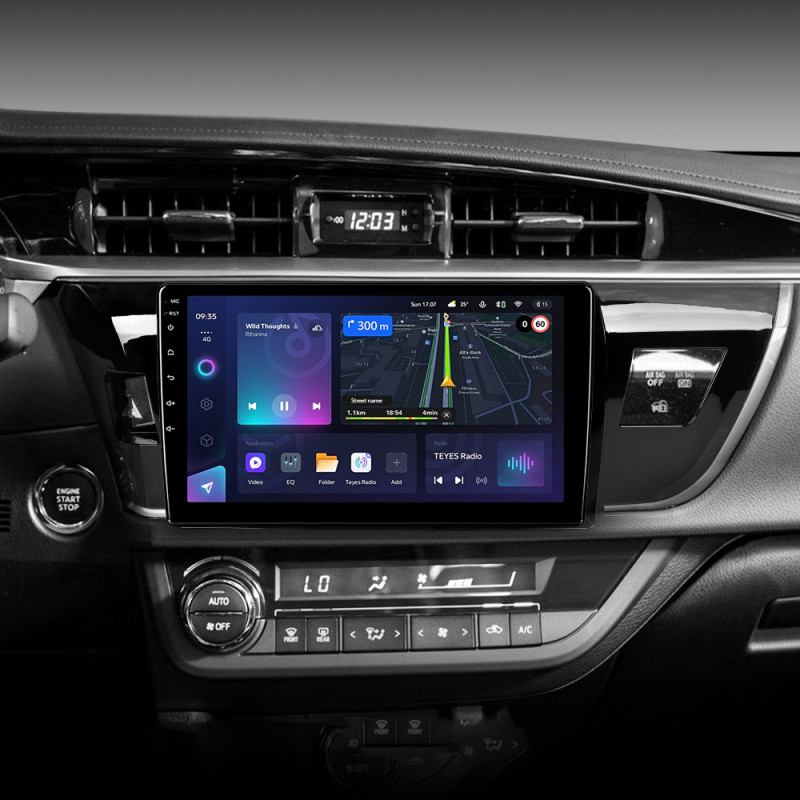Android head unit Teyes CC3L 4+32 Gb Toyota Corolla 11 Middle East 2013-2017 (B) 10"