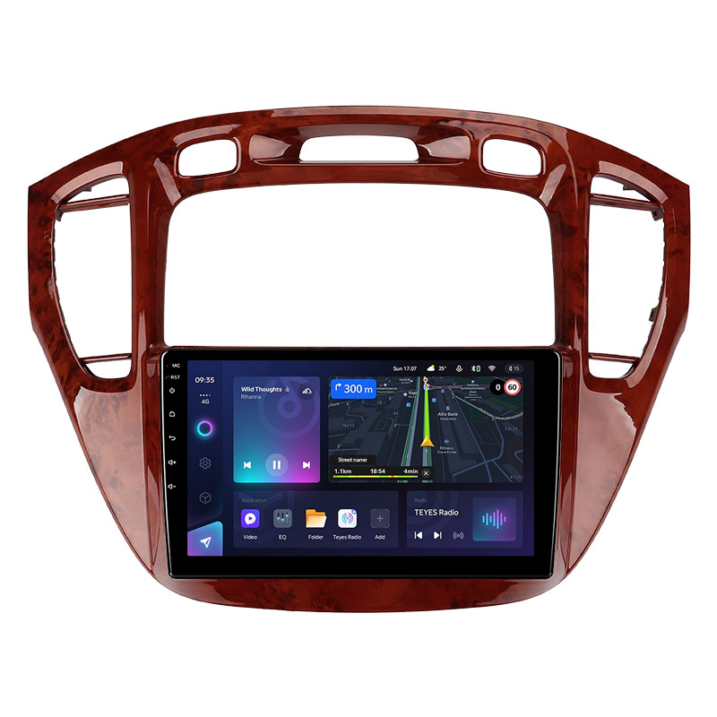 Android head unit Teyes CC3L 4+32 Gb Toyota Highlander 1 XU20 2001-2007 9" (L1)