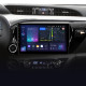 Android head unit Teyes CC3L 4+32 Gb Toyota Hilux Pick Up AN120 2015-2020 10" (L1)