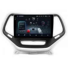 Android head unit Teyes CC4 6+64 Gb Jeep Cherokee 5 KL 2014-2018 silver 10" 2k