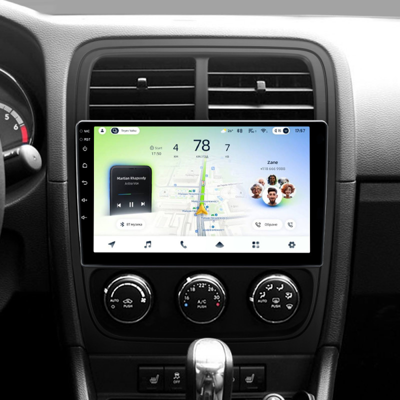 Android head unit Teyes CC4L 6+64 Gb Dodge Caliber PM 2009 - 2013 9" (L2)