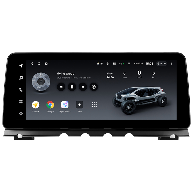 Android head unit Teyes LUX ONE 6+128 Gb BMW 7-Series F01 F02 CIC 2009-2012 12.3"
