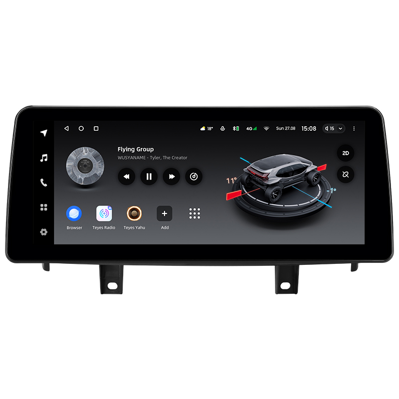 Android head unit Teyes LUX ONE 6+128 Gb BMW X5 F15 X6 F16 NBT (Left hand drive) 2013-2020 12.3"