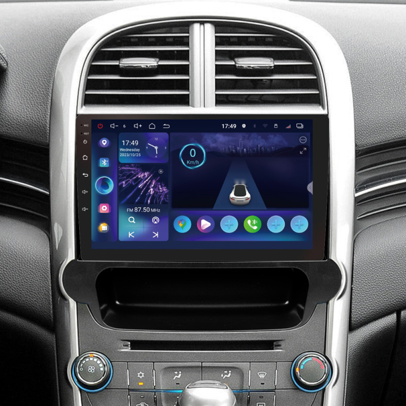 Android head unit SIGMA S9332 ANDROID 13 3+32 Gb 4G DSP Chevrolet Malibu 8 2012-2015 9"